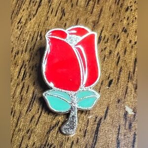 NEW - Rose Enamel Pin